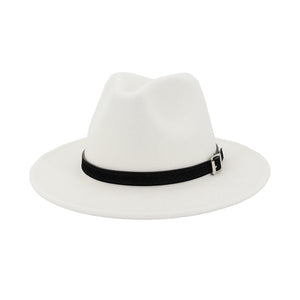 Classic White Fedora Hat For Men & Classy Men Co.