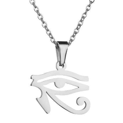 Silver Egyptian Pharaoh Pendant Necklace | Classy Men Collection