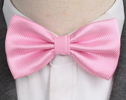 mens pink bow tie