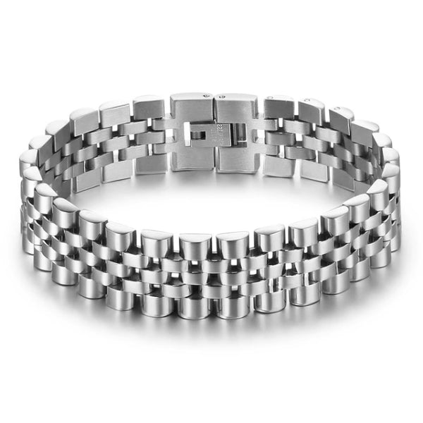 Box Chain Bracelet — Men's Steel Bracelet