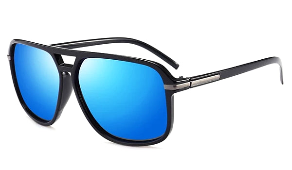 Blue Polarized Sports Sunglasses