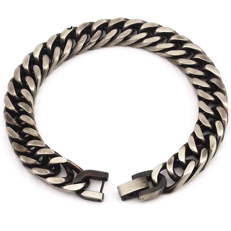 Box Chain Bracelet — Men's Steel Bracelet