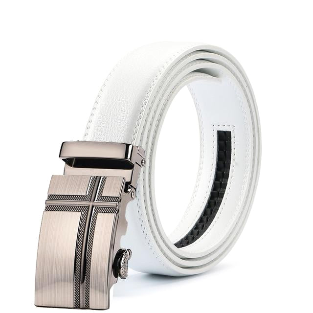 Mens White Belts | White Belts for Men | Free Shipping & Classy Men Co.