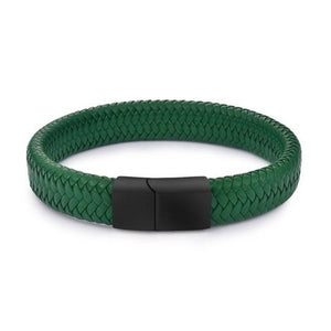 Army Green Web Belt With Plastic Buckle