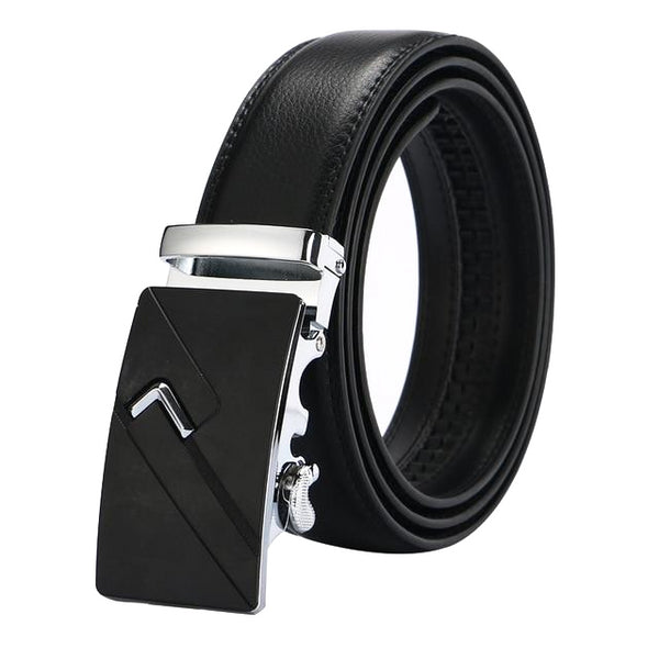 Black & Silver Leather Suit Belt for Modern Men | CMC | Classy Men ...