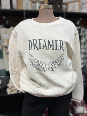 DREAMER CORDED PULLOVER - Bushel & a Peck Reclaimed