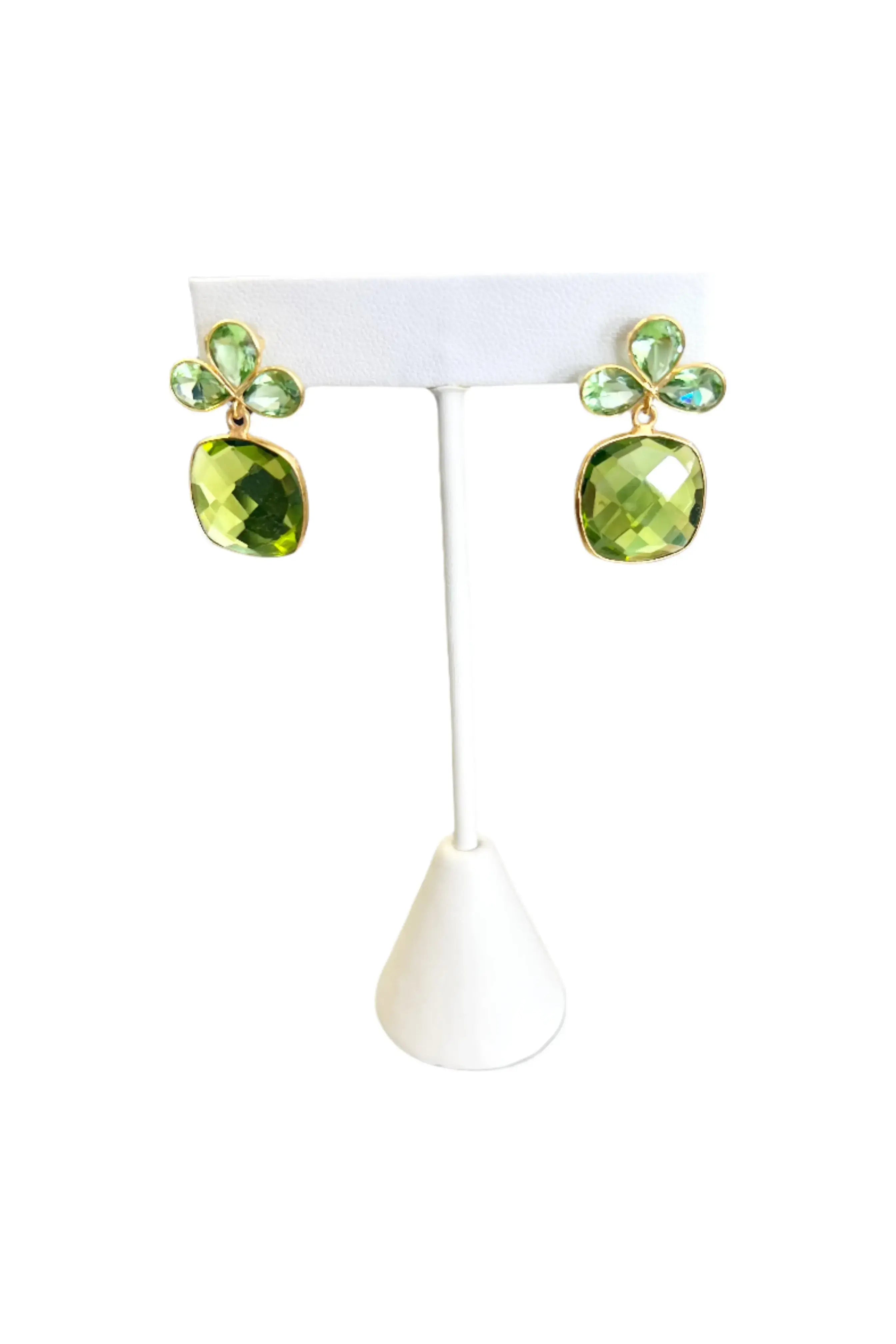 Peridot Dangle Earrings