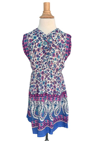 Girl's Lavender Mini Dress - Carrie Dunham