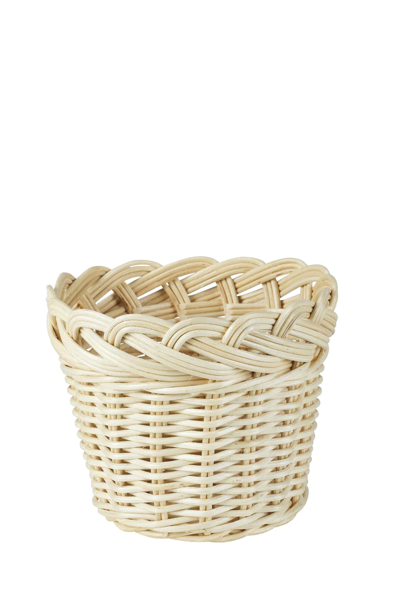 Rattan Orchid Basket