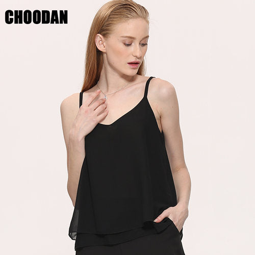 chiffon tank top