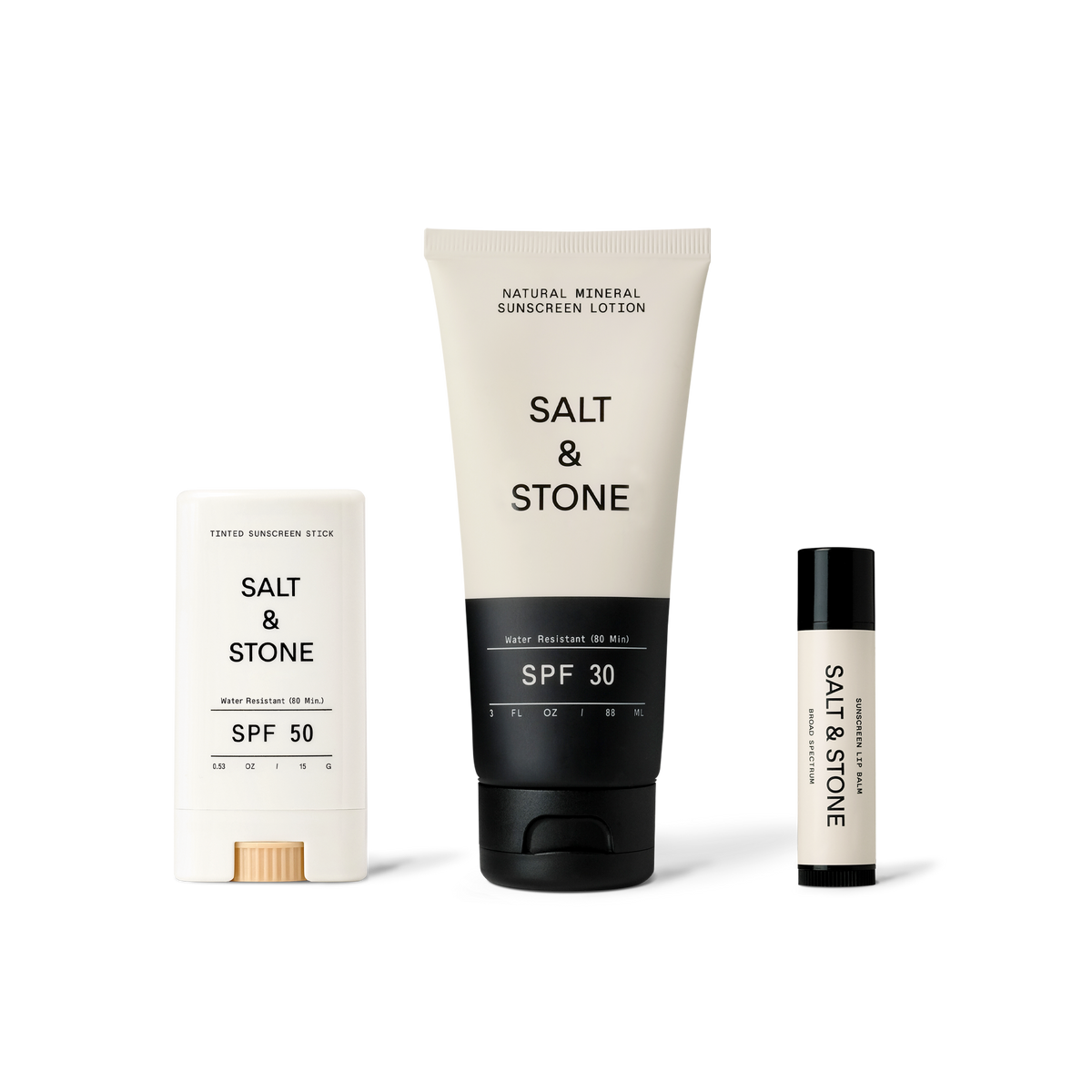 Natural Mineral Sunscreens – SALT & STONE