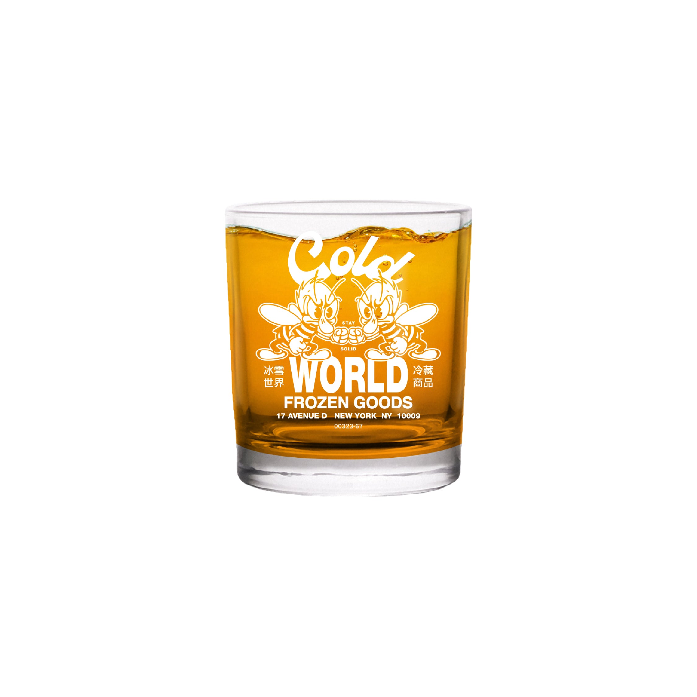 BEE TEAM ROCKS GLASS - Cold World Frozen Goods product image