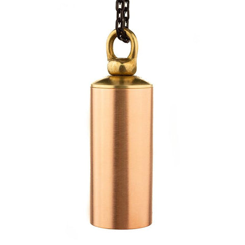 Coppermoon Lighting Cm 610 Mr11 Copper Brass Round Hanging Pendant Light Seginuslighting Com