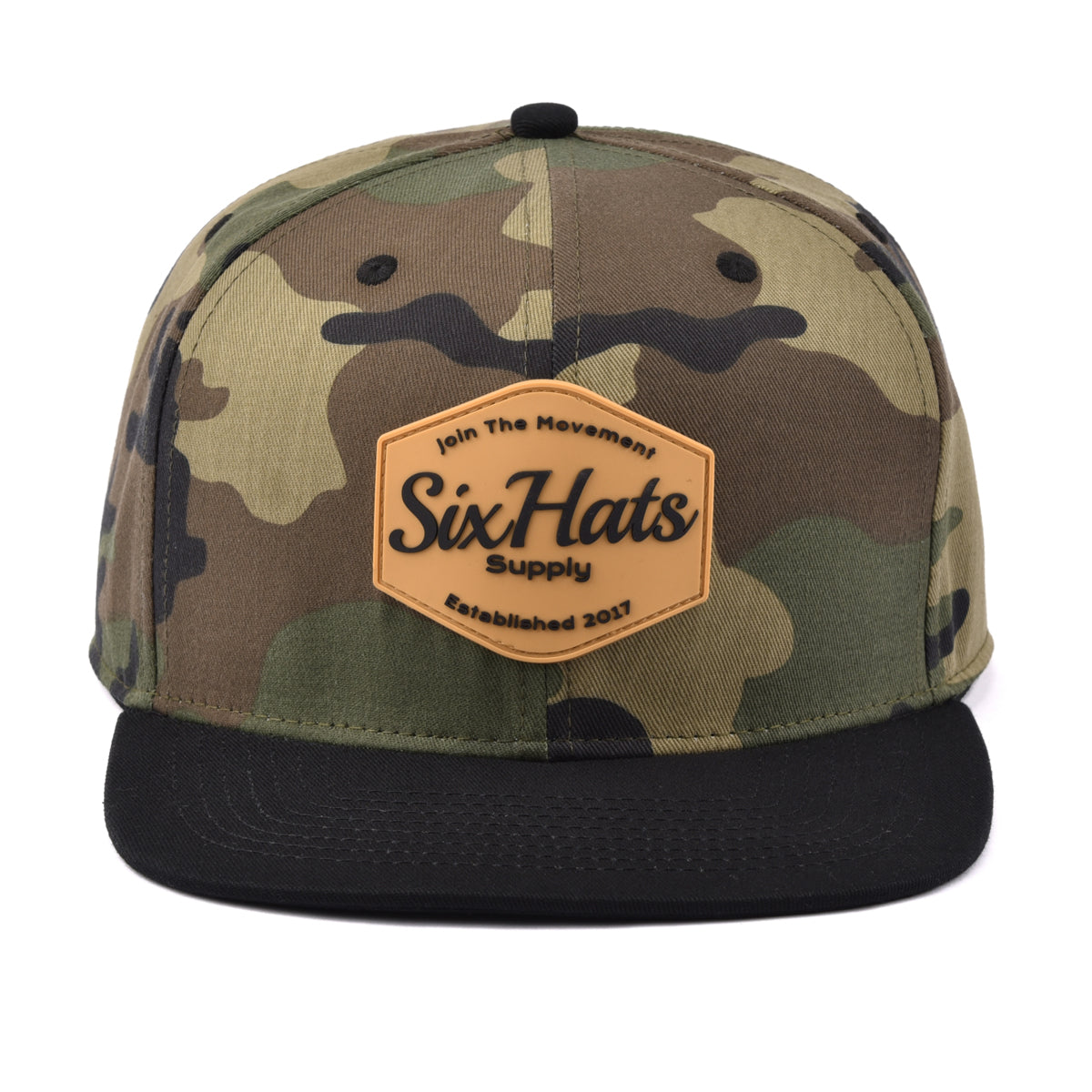 verbanning viool opwinding Signature Camouflage Snapback Hat – Six Hats Supply Co