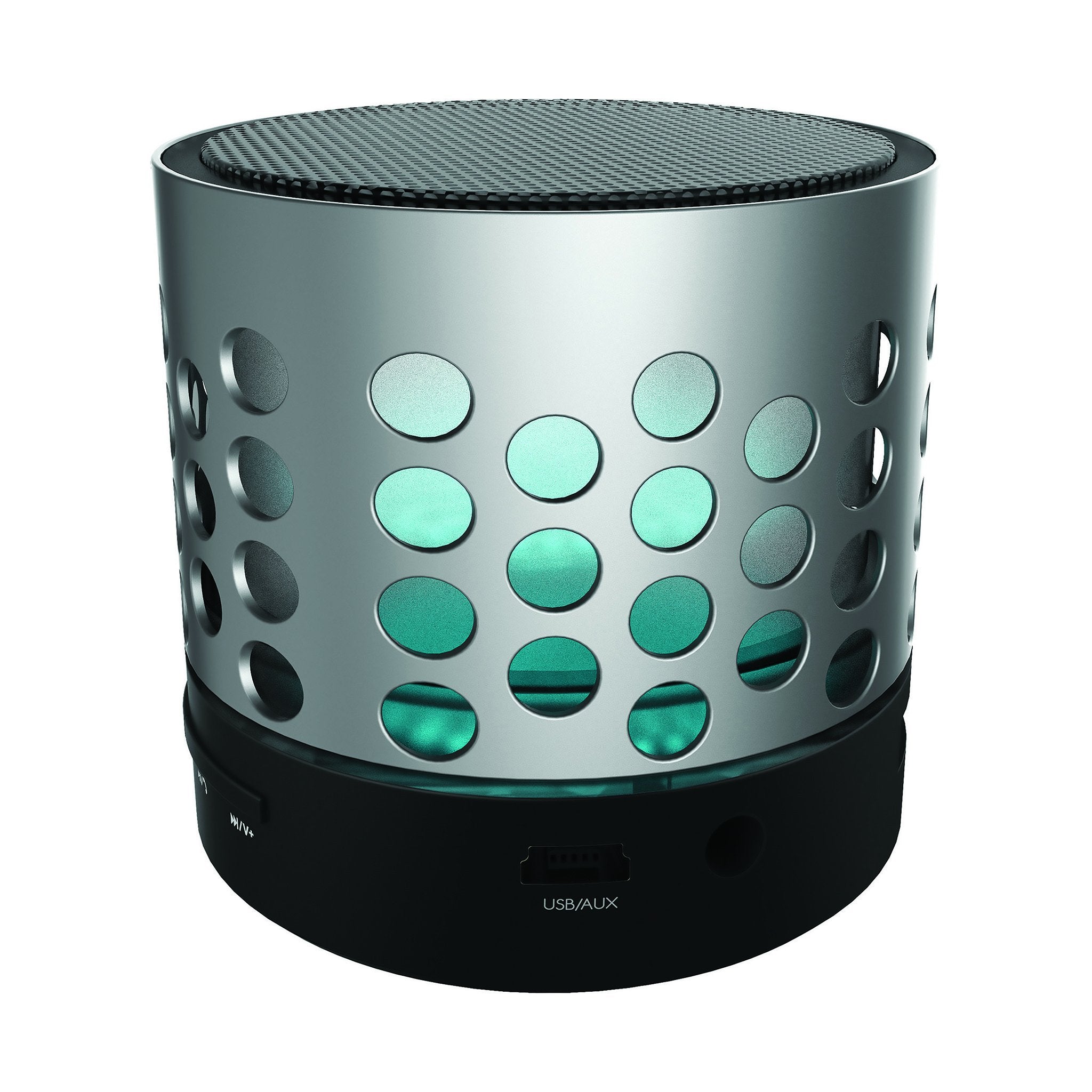 coby light up bluetooth stereo speaker