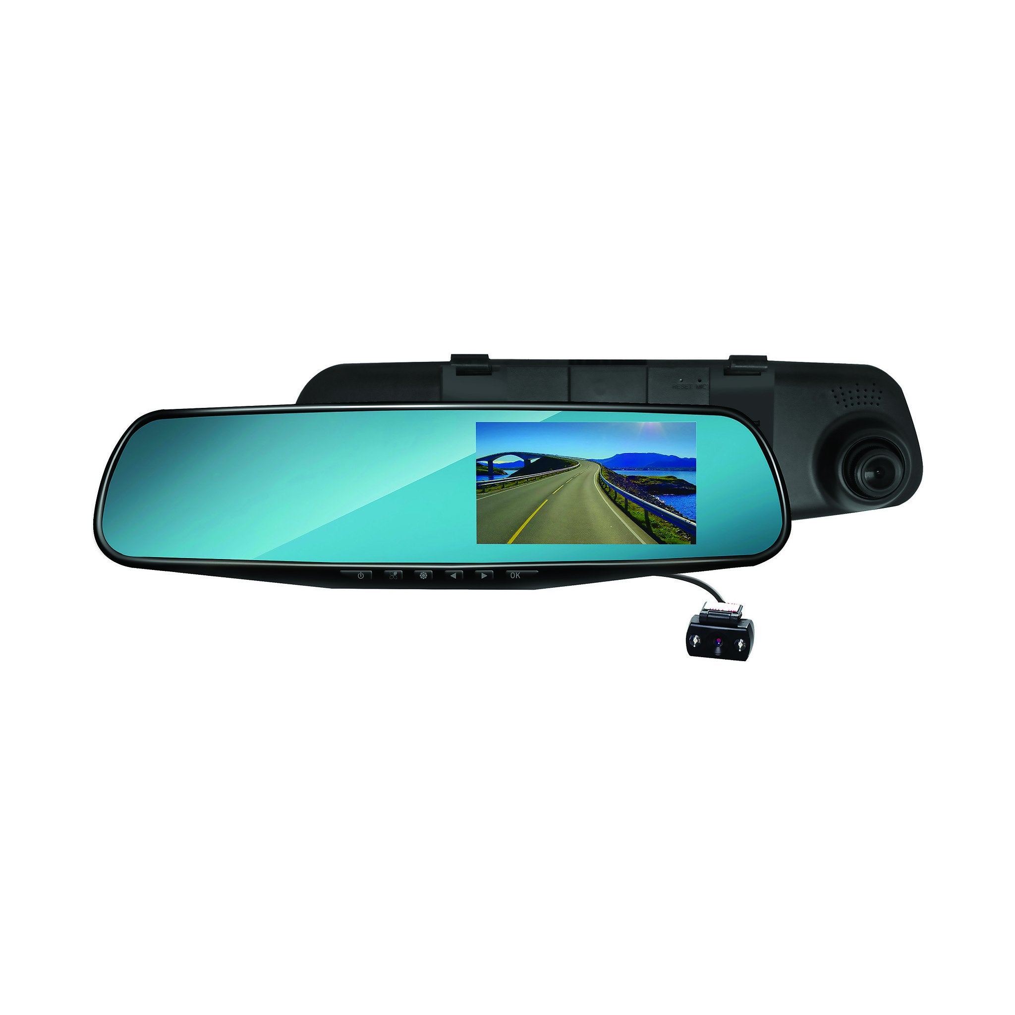 Rearview mirror dash cam