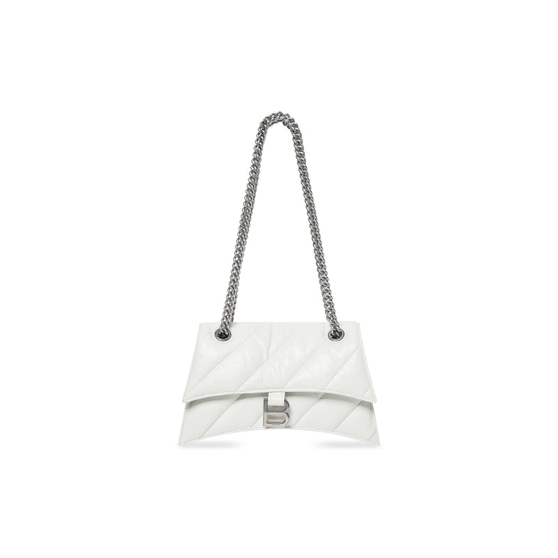 Mens Explorer Crossbody Pouch Bag in White  Balenciaga US