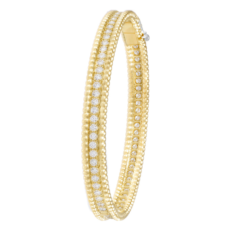 van cleef perlee diamond bracelet