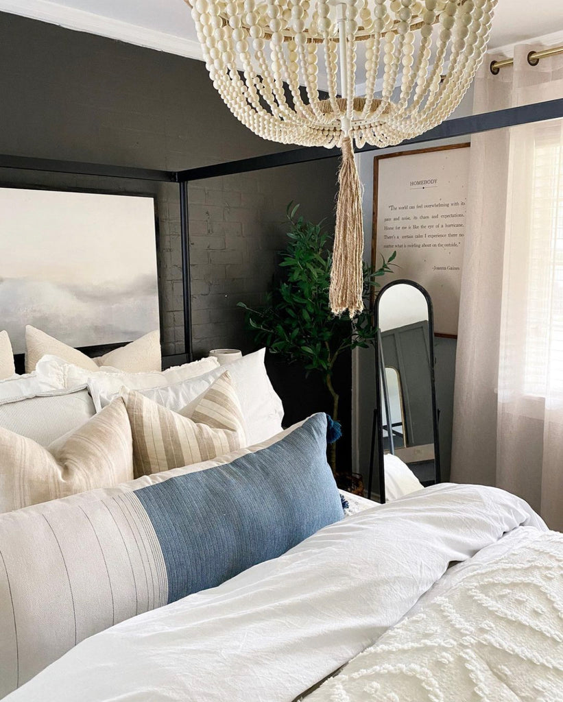 bedroom lighting makeover