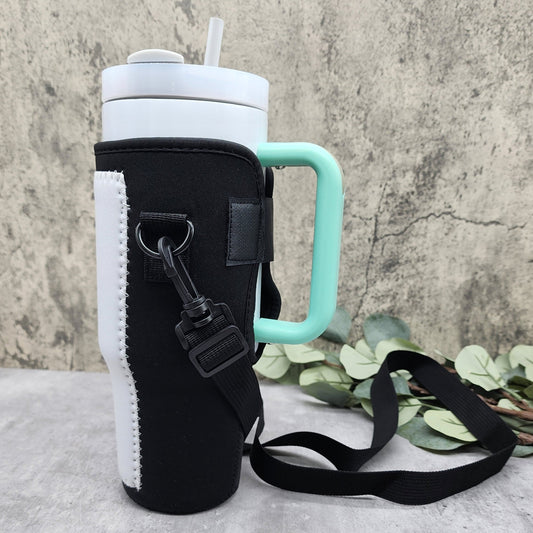 20oz Neoprene Tumbler Holder With Strap (Double Sided Sublimation) –  Granny's Sublimation Blanks RTS