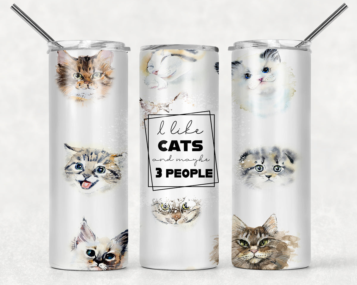 Cat Wrap For Sublimation Tumbler-684 – Vinyl Fun