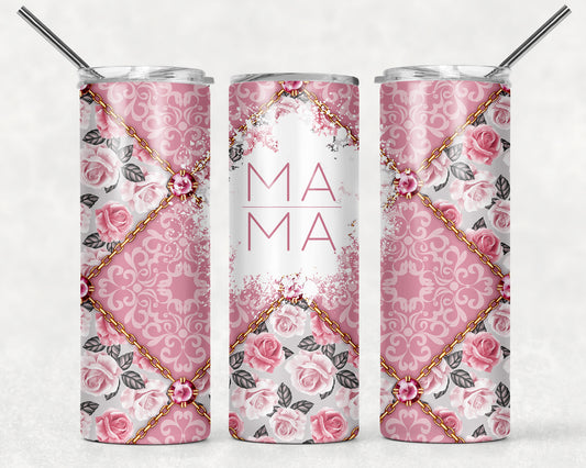 Textured Tumbler (Pink Gradient) - Girl Mama