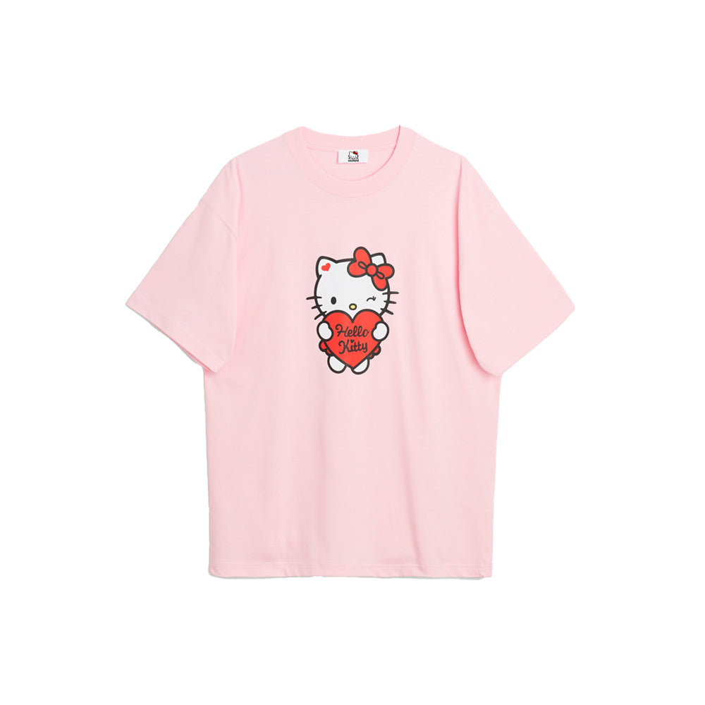 Concepts Dubai | Soulland HK Heart T-shirt (Pink)