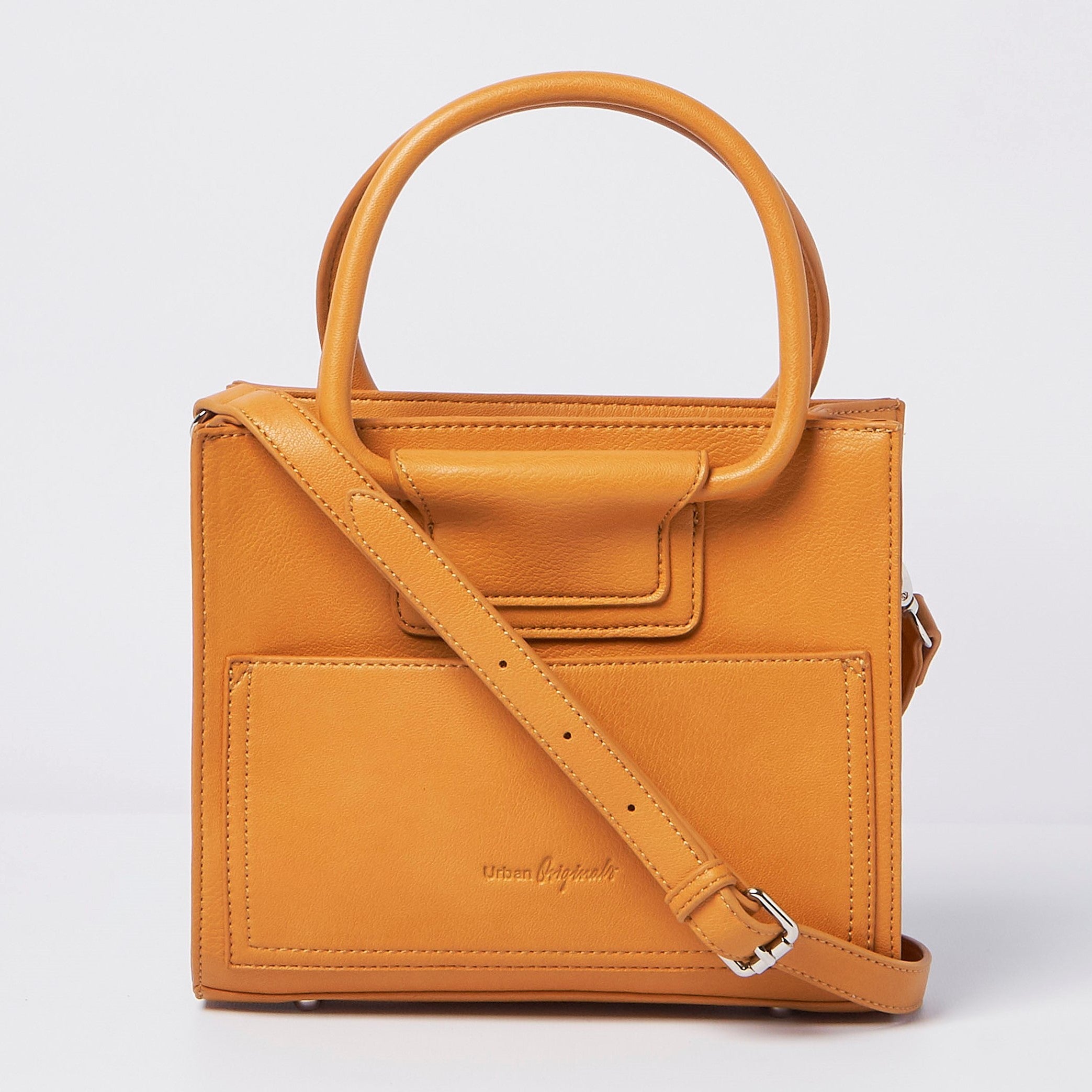 Urban Originals I Need You - Yellow Luxury Vegan Leather Crossbody Handbag Tote | eBay
