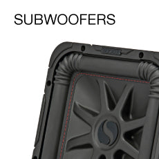 Car Audio subwoofers banner