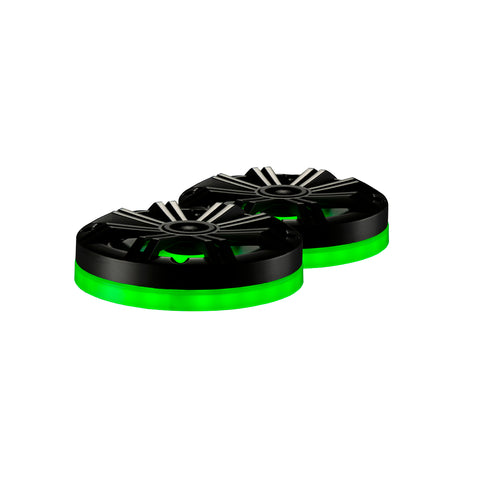 led marine speaker rings