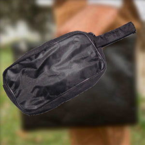 Portable Travel Hand Pouch/Shaving Kit Bag for Multipurpose Use (Black)