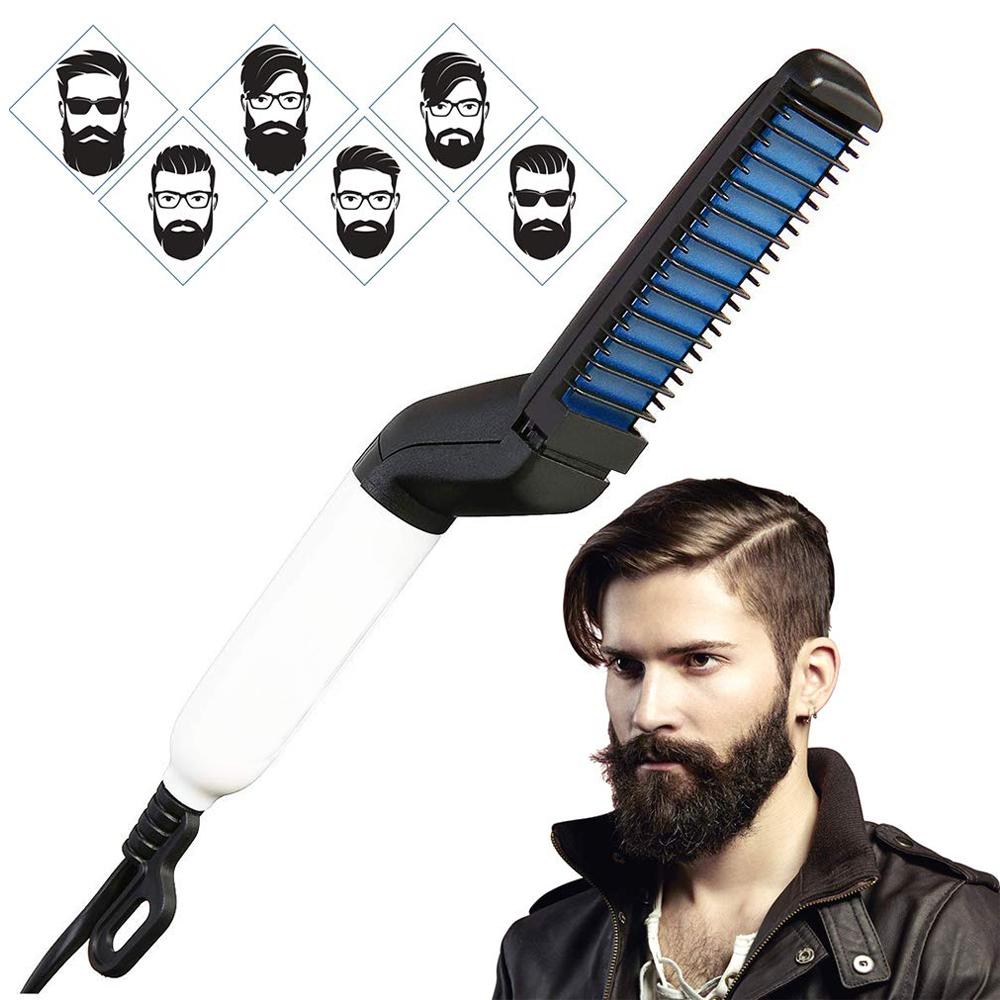 Men’s Beard and Hair Curling Straightener (Modelling Comb)