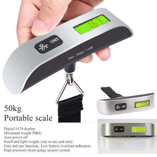 Portable LCD Digital Hanging Luggage Scale