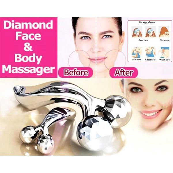 -3D Roller Face Massager