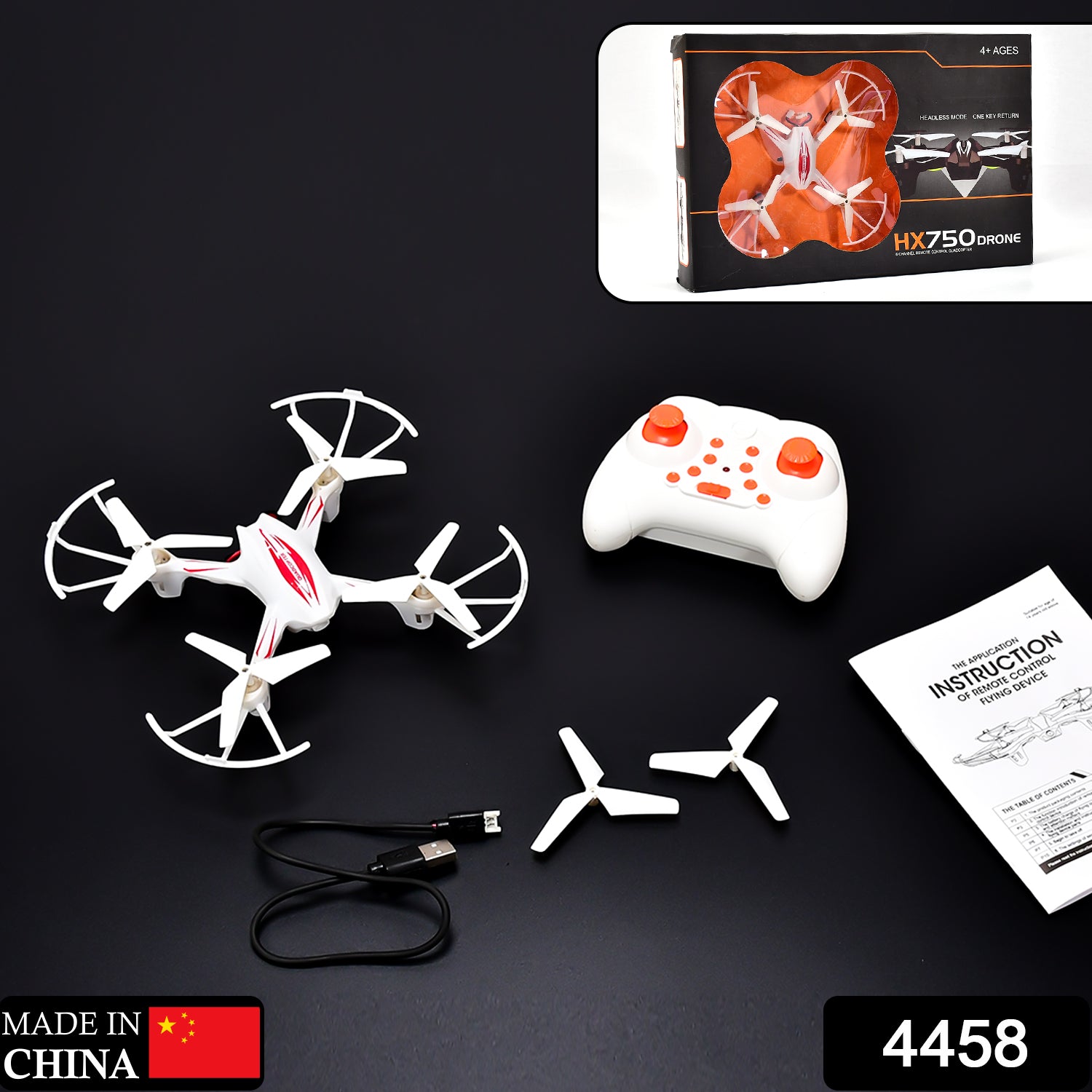 hx750 drone remote function