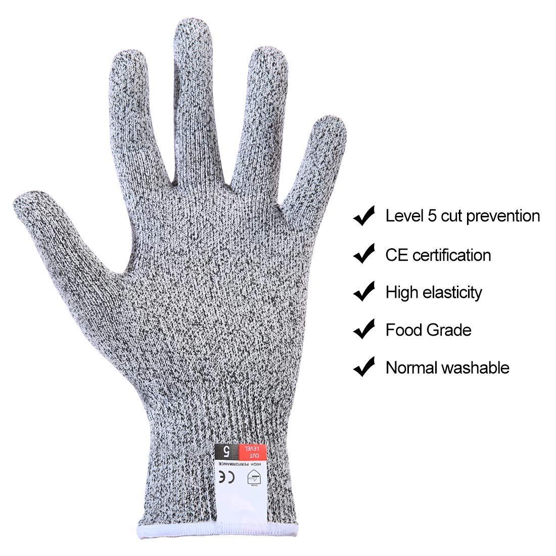 Level 5 Protection Cut Resistant Gloves (1 pair)