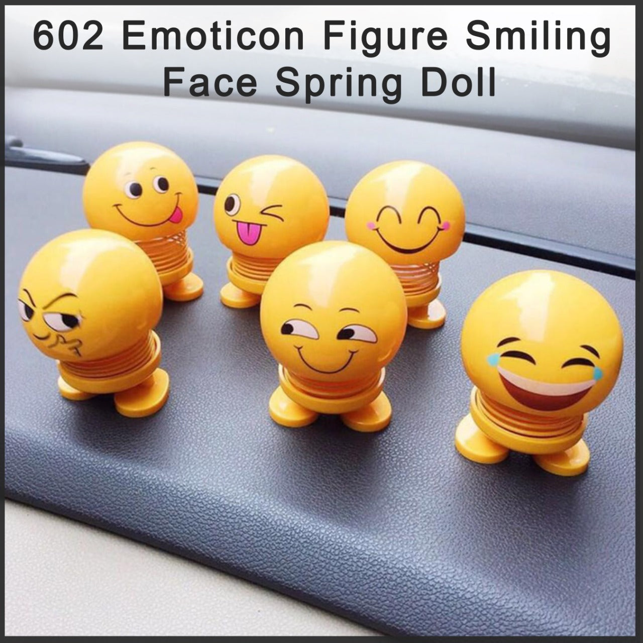 Emoticon Figure Smiling Face Spring Doll