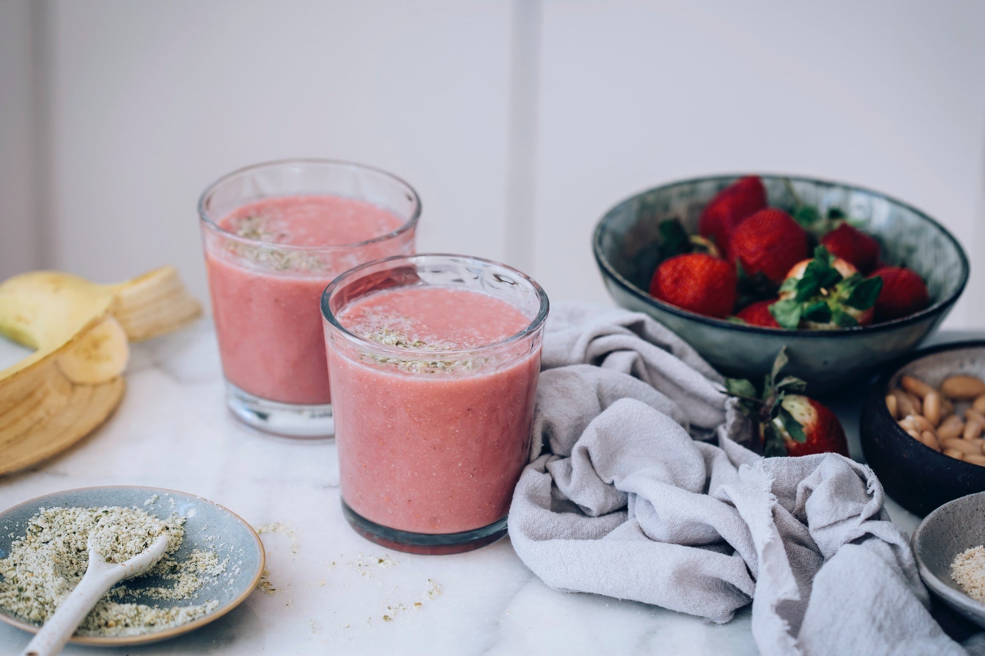 Strawberry Smoothie Recipe | Eating well whilst pregnant | Milkbar New Zealand