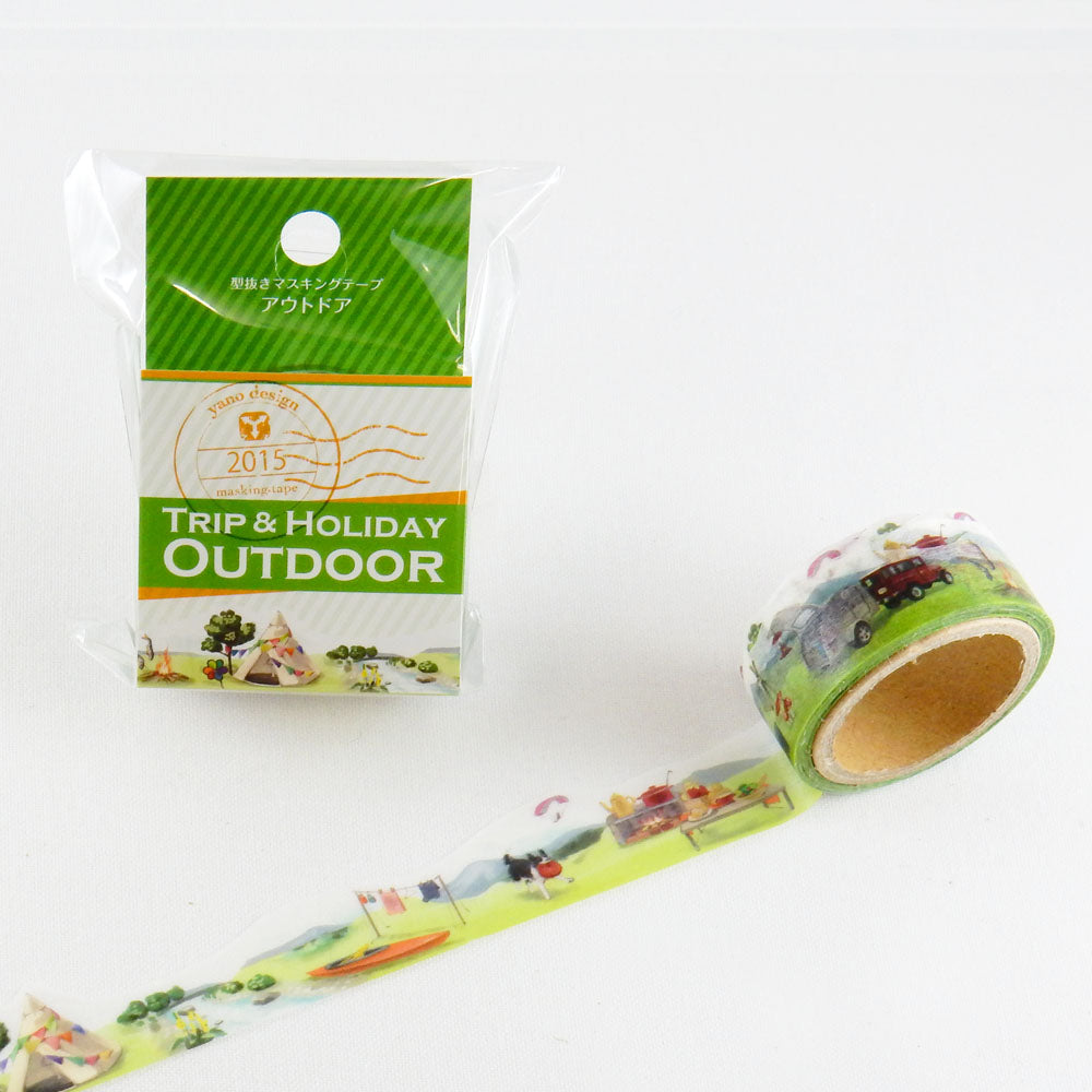 Trip Holiday Outdoor Japanese Die Cut Washi Tape Masking Tape Boutique Sweet Birdie