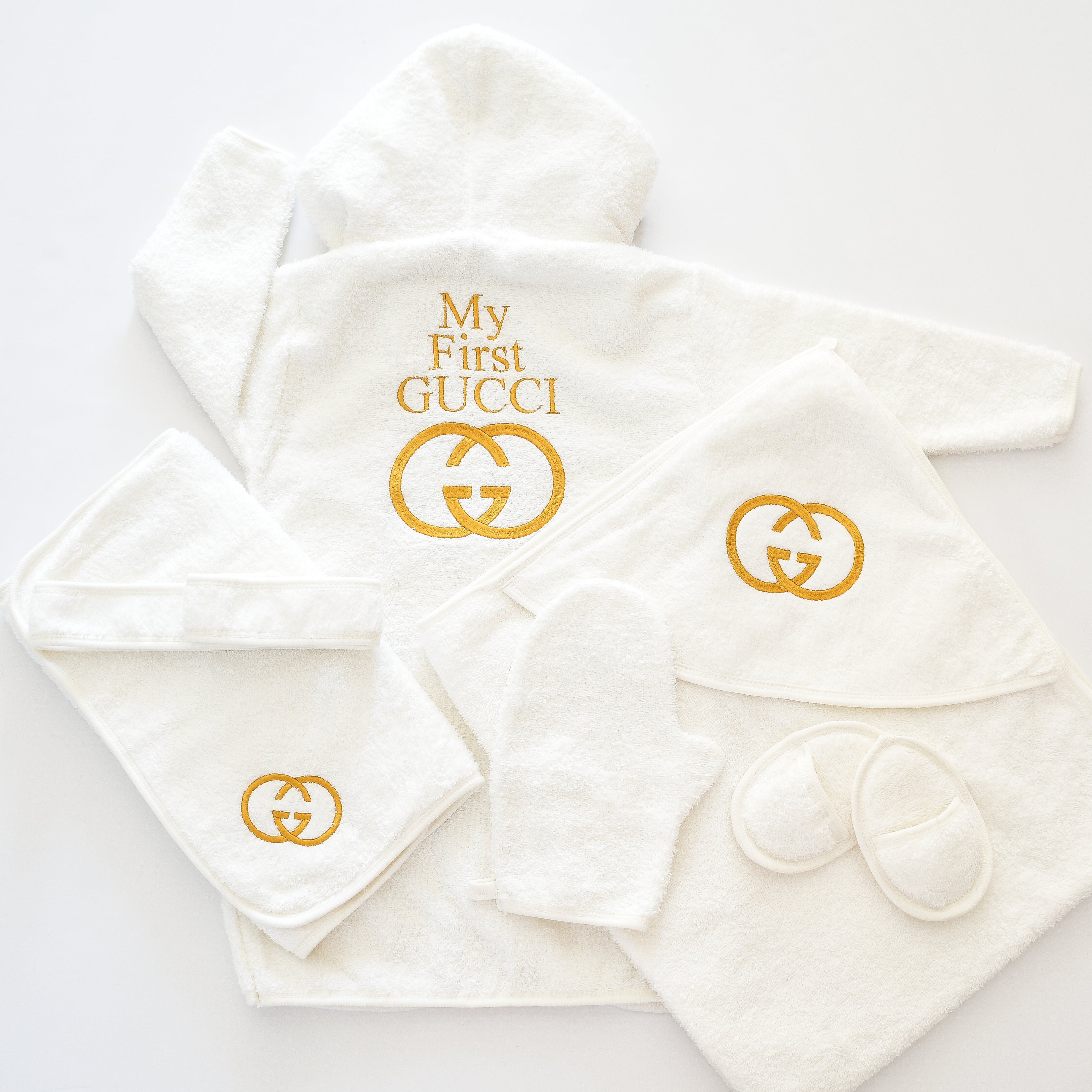 gucci baby towel