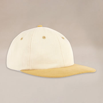 Cotton Baseball Cap (Yellow)