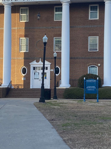 Gladys Hope Franklin White Hall  The Essence of Hair delivery to Hampton University Hair 