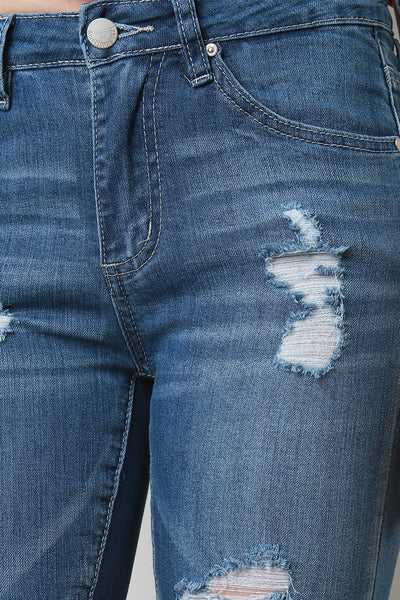 Torn Distressed Skinny Denim Jeans – Natasha's Deals