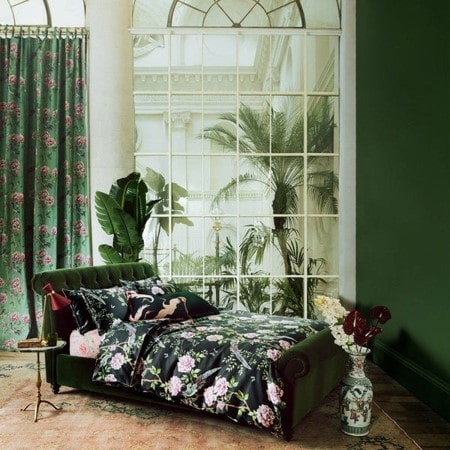 Catherine Lansfield Meadowsweet Duvet Set, Grey. Fresh Bedroom Design
