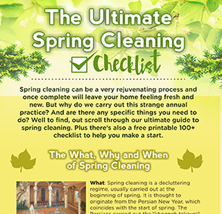 The Ultimate Home Cleaning Checklist to Kick Off the New Year