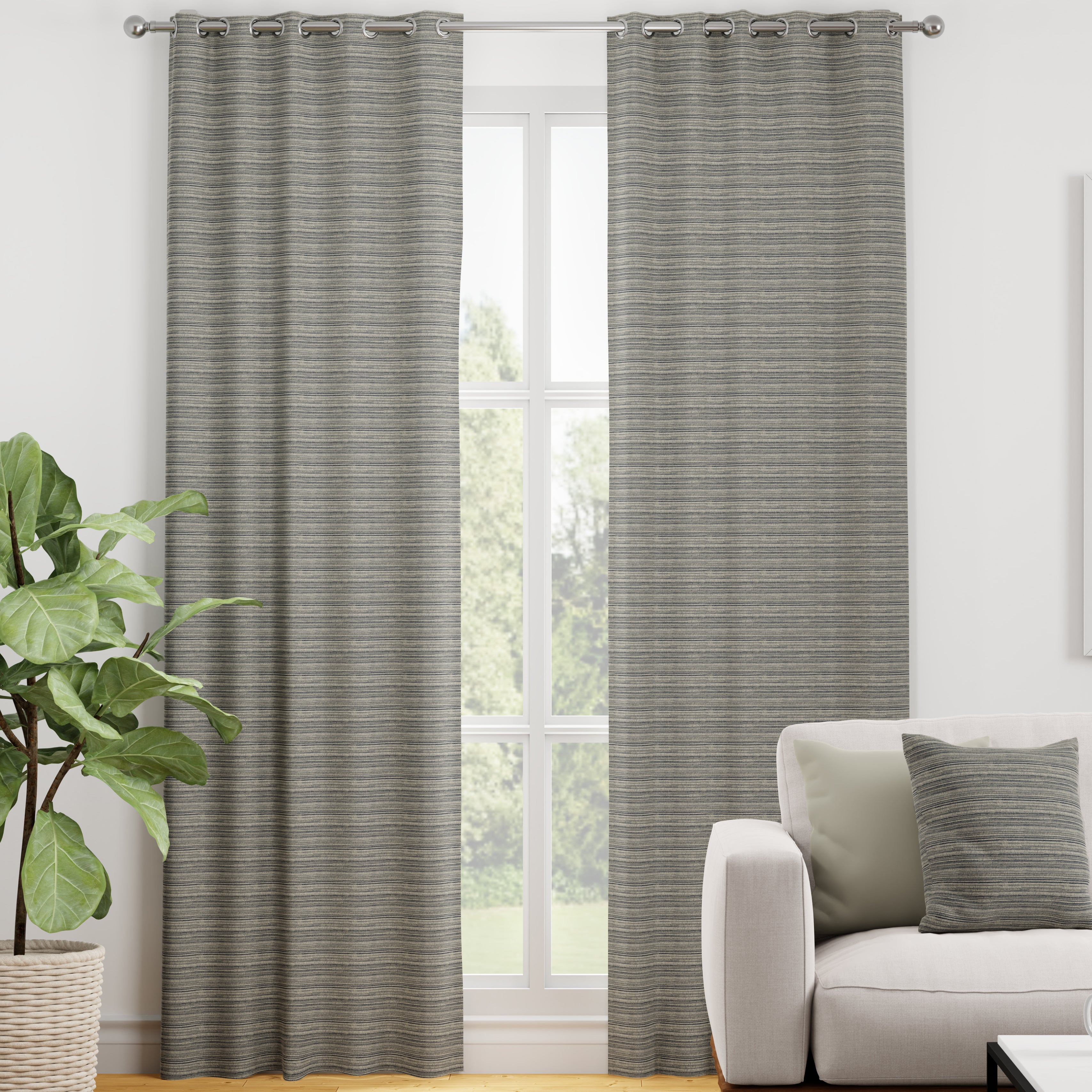 Click to view product details and reviews for Navarro Made To Measure Curtain Navy.