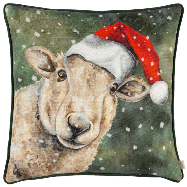 Image of Christmas Sheep Cushion