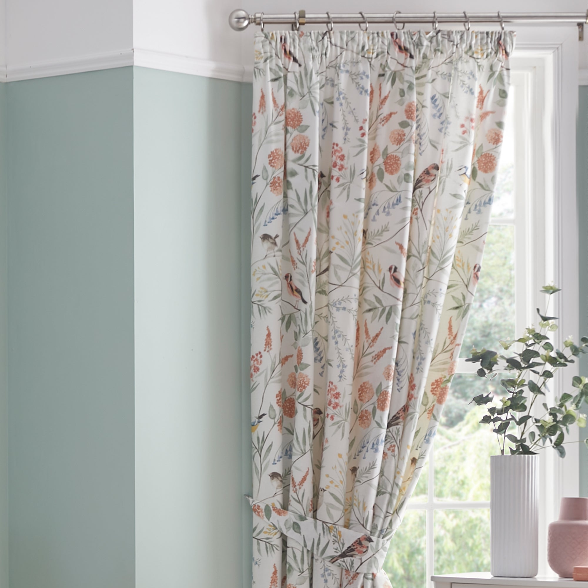 Caraway 66 x 72 Ready Made Curtains Terracotta | Affordable Price ...