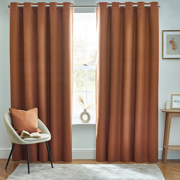 Image of Thermal Eyelet Curtains from