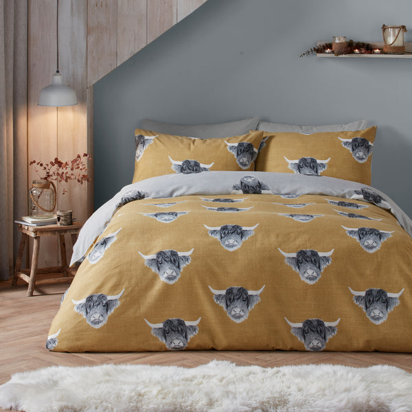 Image of Highland Cow Bedding from